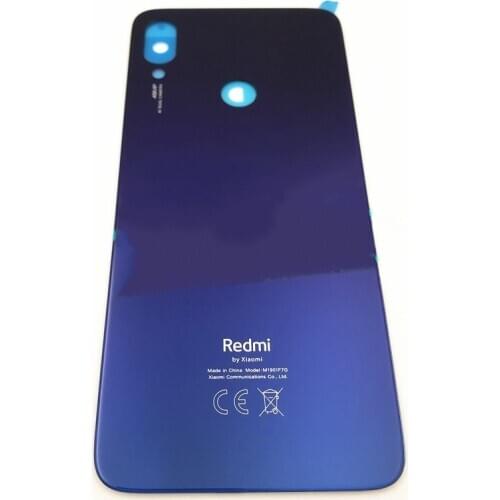 Original For Xiaomi Redmi Note 7 Case Back 3D Glass Rear Door Housing Replacement for Redmi Note 7 Note7 Pro Battery Cover