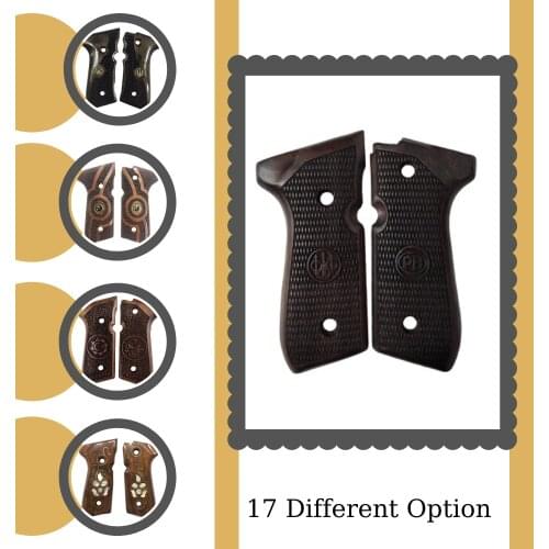 Beretta F92 92 A1, 92G, 92FS, 96, 96 A1, M9, m9A1-Yavuz 16 lazer engraved grips Gun grips Gun accessory av Gun pistol