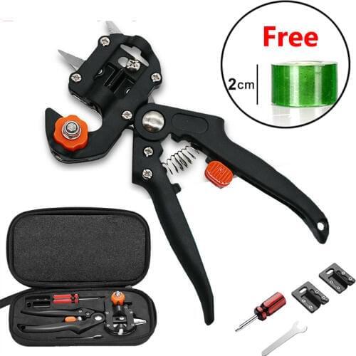 Garden Tools Grafting Pruner Chopper Vaccination Cutting Tree Plant Shears Scissor +2/3cm Graft Film Tape Dropshipping