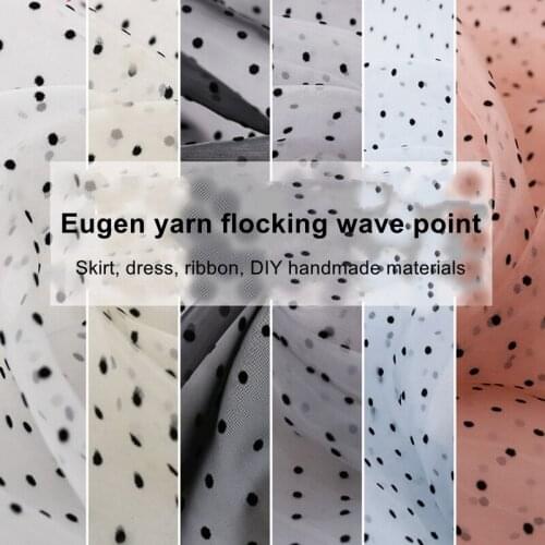 Organza Fabric Soft Mesh Tulle Lace Gauze Fabric Cloth for DIY Handmade Sewing Skirt Dress Wedding Dress Veil Tutu Decoration