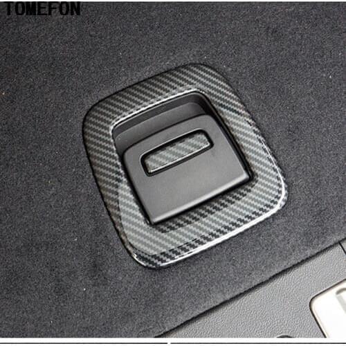 TOMEFON For BMW X3 G01 G08 2018 abs carbon fiber car-styling Interior sticker trunk switch handle trim cover