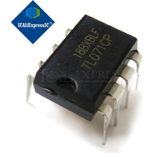 10PCS TL071CP TL071 DIP-8 Operational Amplifier New Original In Stock