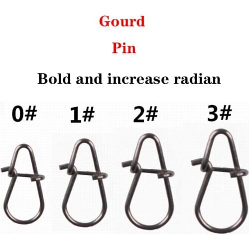 100 Pcs New Gourd-Type Stainless Steel Connector Reinforced Eight-Shaped Connecting Ring Fishing Lure Connector Fishing Supplies