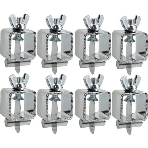 8pcs Welding Butterfly Clamps Holder Butt Weld Clamps Welding Positioner Fixture for Welding Clamps Tools Set