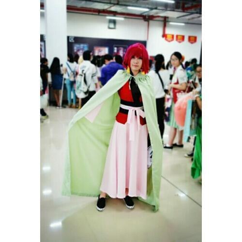 Free shipping Anime Cosplay Costume Yona of the Dawn Akatsuki no Yona Cosplay Costume Free Earrings