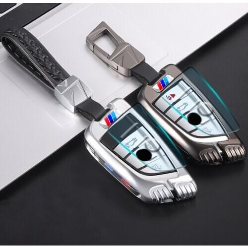 Car Key Case Cover Key Bag For Bmw F20 G20 G30 X1 X3 X4 X5 G05 X6 Accessories Car-Styling Holder Shell Keychain Protection