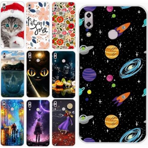 ZE620KL Case For Asus Zenfone 5 ZE620KL Silicone Phone Cover Coque Zenfone5 ZF620KL X00QD Clear TPU Print Tiger Cat Design Funda
