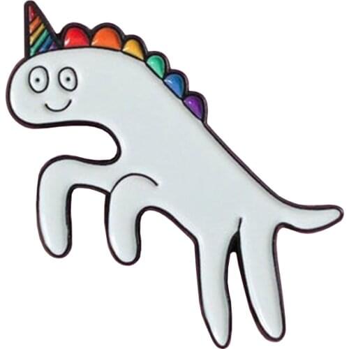 Unicorn enamel pin