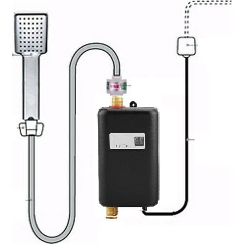 XY-FB-B,3800W Instantaneous Mini Water Heater Instant Electric Tankless Water Heater Instant Electric Water Heating Shower