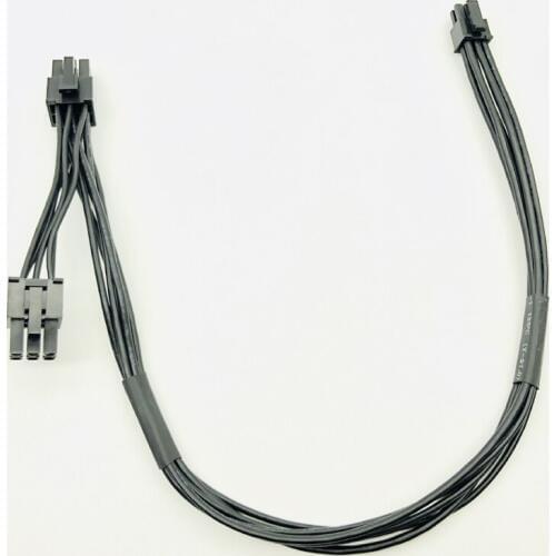 Min 6pin to Dual 6Pin PCI-E Cable for Mac pro G5 to Dual GPU PCIe 6Pin Power Cable for FX4500 8800GT HD4870 9800GT GTX285 GTX470