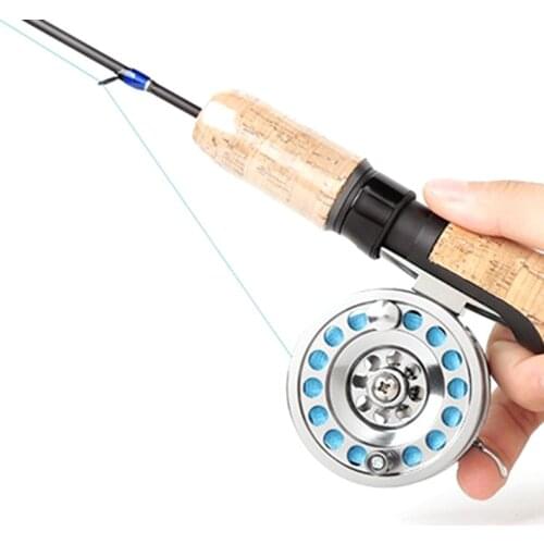 Aluminum Alloy Winter Ice Fishing Flying Reel Metal Raft Wheel 50mm Good Quality Outdoor Fishing Tackle Accessories New