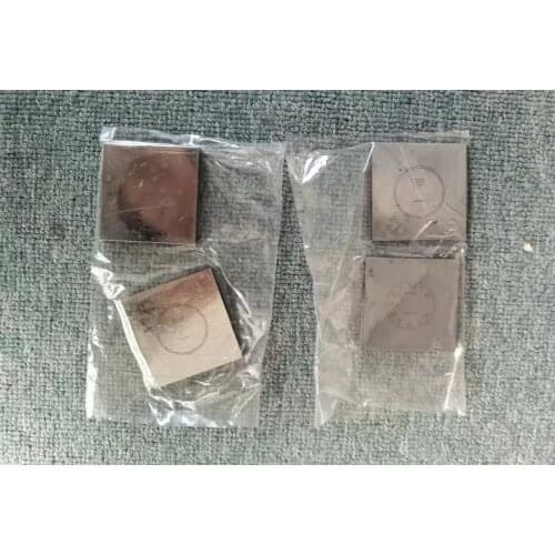 5pcs Metal plate for manual watch dial pad printing machine