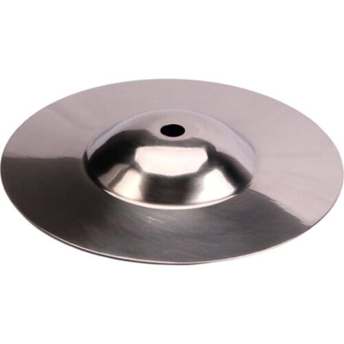 Mini 141mm 5.6inch Chrome Hand Hammered Cymbal Gong Musical Instrument Toy for Children Kids Musical Toy