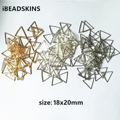 New arrival! 18x20mm 200pcs/lot copper triangle-shape connectors for jewelry DIY ( as shown)