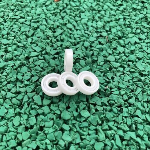 4pcs/10pcs MR84 ZrO2 full Ceramic ball bearing 4x8x3 mm Zirconia ceramic bearings 4*8*3