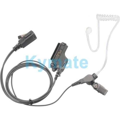 Covert Acoustic Tube Earpiece PTT With MIC Headset For Motorola Radio XTS3000 HT1000 XTS5000 XTS2500 MTS2000 GP900 Walkie Talkie