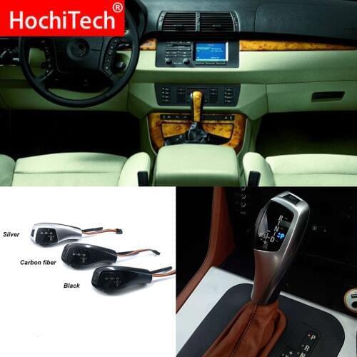 High Quality LED Gear Shift Knob Shifter Lever For BMW X5 2004 2005 2006 E53 Facelifted Automatic Accessories