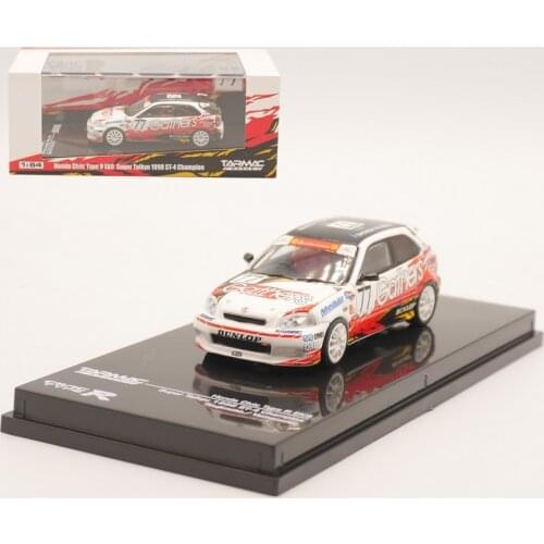 Tarmac Works 1:64 Honda Civic Type R Collection Metal Die-cast Simulation Model Cars Toys
