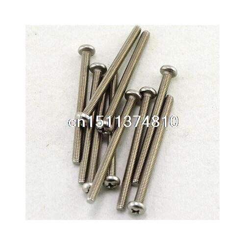50 Metric M4 55mm Stainless steel Cross Recessed Pan Head Screws