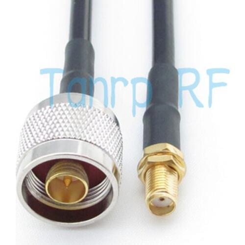 Freeshipping! 100CM RG58 N male plug to SMA female jack RF Pigtail coaxial jumper cable 3feet Wholesale
