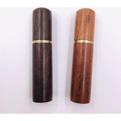 Wood DIY Sewing Needles Holder Storage Tube Wooden Box Hand Sewing Needles Case Household Embroidery Sewing Needles Container