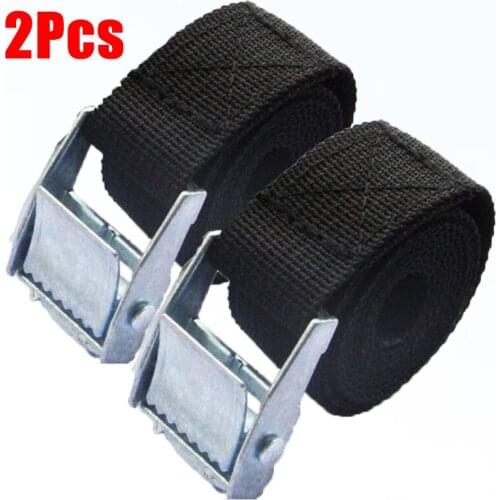 2Pcs 5M/3M Car Fixed Strap Heavy Object Tighten Strap Elastic Strap for Car Trunks Roof Rack Bike Racks Moto Trailer Cargo Strap