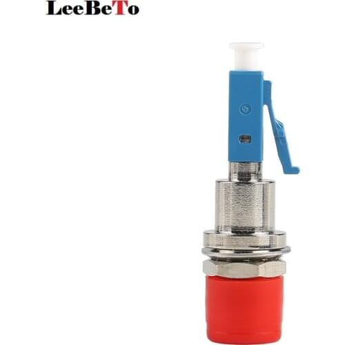 FC-LC-FC Optical FiberAdapter Adapter Flange Coupler Single Mode FC Female -LC Male