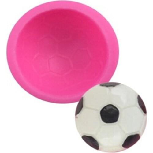 Football Shape Cooking Mould Silicone Mold Ball Mold Fondant Sugar Process Molds DIY Cake Decoration Tools Baking Utensils