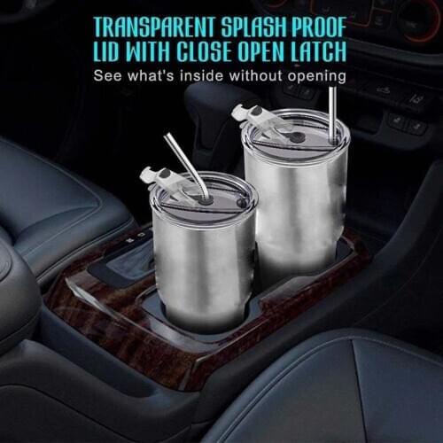 30oz Stainless Steel Mug Insulated Tumbler Car Ice Cup Double Wall Vacuum Water Coffee Cups with Lid Outdoor Travel Camping Mugs