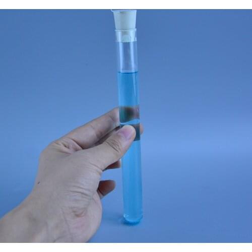 10pcs/pack Lab Glass Test Tube With Stoppers 15x150mm Laboratory School Educational Supplies