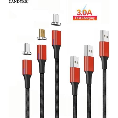 CANDYEIC For Huawei Mate 30 Pro/Mate 30E Pro Magnetic Cable for Huawei Mate 30 Cable Mate 30 RS Data Charging Cable Mate 30Lite