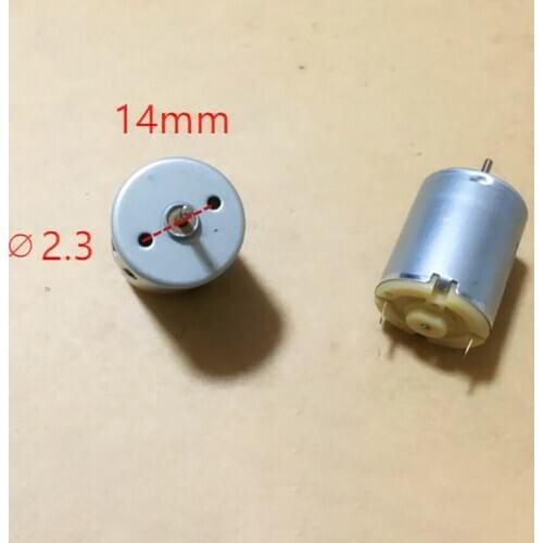 DC1.5-3v 4600-9200rpm 0.12-0.16A 280 Micro Motor Large Torque High Speed Round Motor for DIY Small Fan,Tank and Ship Model Toys