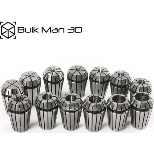 ER11 ER16 ER20 Spring Collet Set CNC Chuck for CNC Milling Cutter Router Tool Engraving Machine Spindle Motor