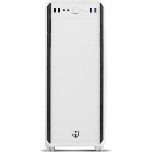 NOX Semitorre PC ATX Hummer ZS Zero Ed Gaming-liquid cooling option, 2 fans 120mm, SD/Micro SD card reader