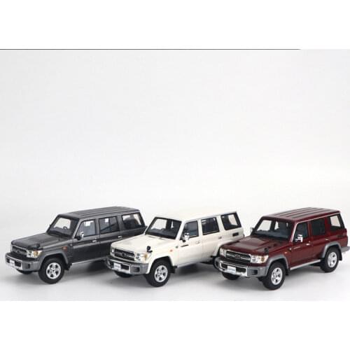 1/43 Scale Toyota Land Cruiser 76 30th Anniversary Commemorative Edition Resin Car Model Professional Off-road Collection