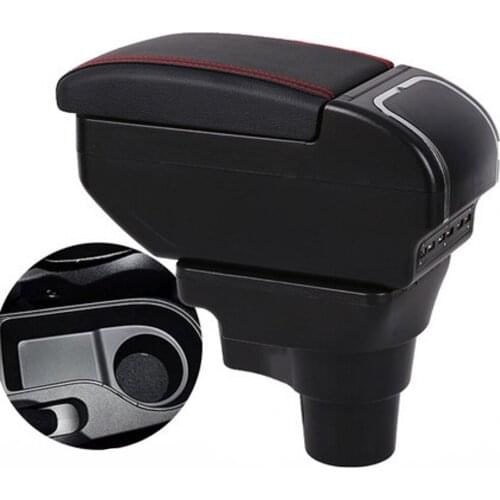 For Kia Rio 4 Armrest For Kia Rio 4 X-Line car armrest box Russi 2017 2018 2019 2020 2021 car accessories interior Easy install