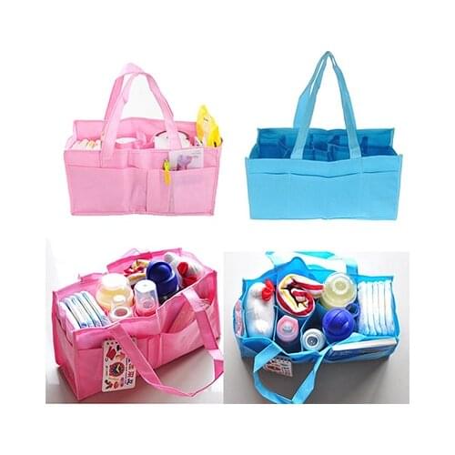 Home storge Mummy Bag Bottle Storage Multifunctional Separate Bag,Nappy Maternity Handbag Baby Tote Diaper Organizer