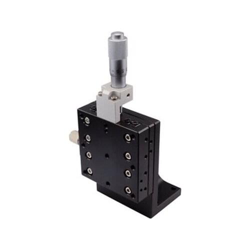 Z-axis 60X60mm Vertical Adjustable Precision Linear Stage Cross-roller Bearing