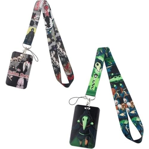 YA161 Pestilence Doctor Lanyard For Keys Fashion Id Badge Holder For Student Card Cover Business Card With Lanyard For Doctor