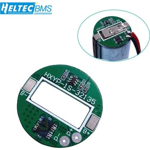New 32135 1S 3A bms Lifepo4/lithium iron phosphate battery protection plate 3.65v for cylindrical battery accessories