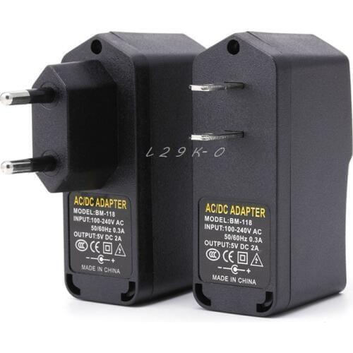 1 PC USB Switching Power Supply Adapter Charger AC 100-240V DC 5V 2A 10W EU Plug