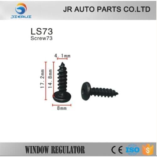 10x General screws, metal clips, water pipes