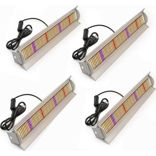 4pcs/Lot) Integrated PCBA LED Grow Light 280W Tube Full Spectrum for Indoor Plant Greenhouse Tent Hydroponics Growth Lamps