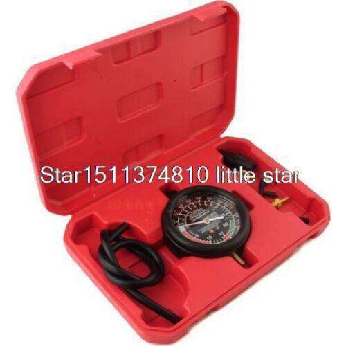 Car Tester Manifold Gauge Test Carburetor Valve Fuel Pump Pressure & Vacuum
