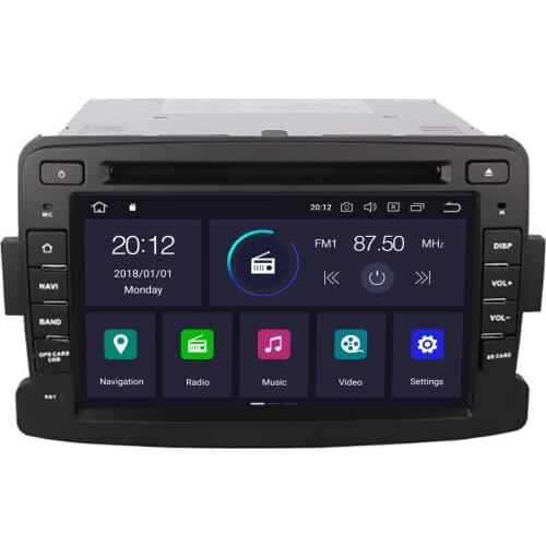For RENAULT DUSTER Android 10.0 4+128G Screen Car Multimedia DVD Player GPS Navigation Auto Audio Radio Stereo Head Unit