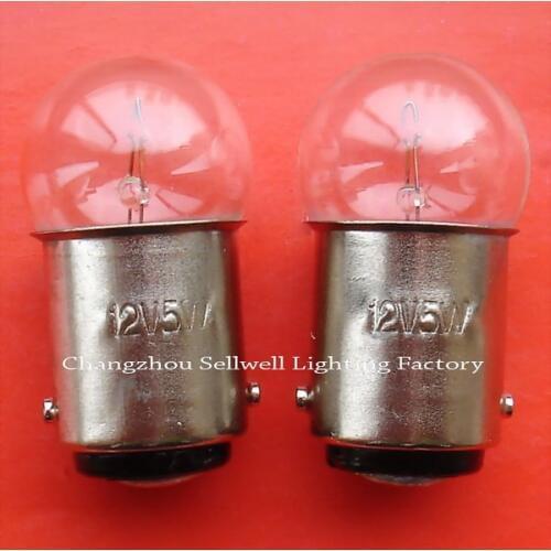 Free Shipping New!miniature Light Lamp 12v 5w Ba15d G18 A642 Sellwell lighting factory