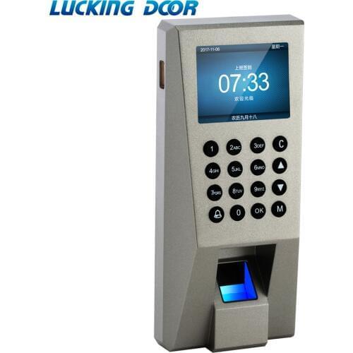 2.4 inch Screen Biometric Fingerprint Access Control Employee Time Attendance Time Clock with USB Port 3000 users