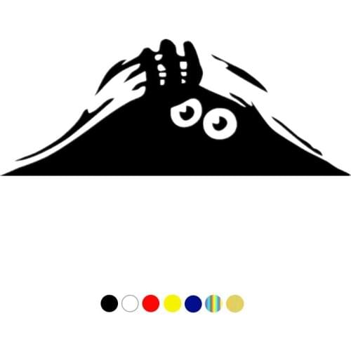 CS-10042# vinyl decal car sticker Выглядывающий домовенок car stickers on car truck bumper rear window laptop Choose Sizep