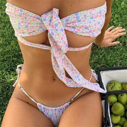 FUFUCAILLM Swimwear With Ruffles