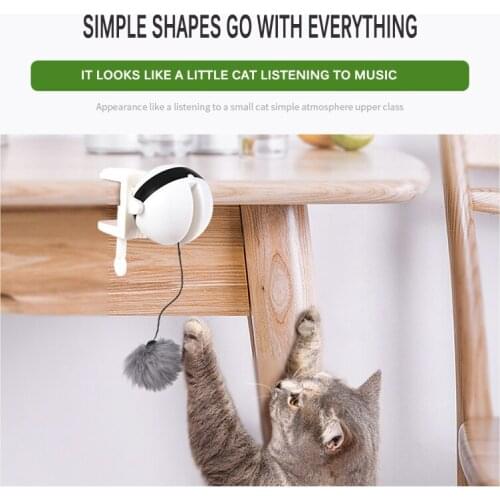 Interesting Automatic Lifting Ball, Funny Cat Toy, Interactive Puzzle To Enhance Cat Sports Pet Supplies Cat Toys Cat Plush